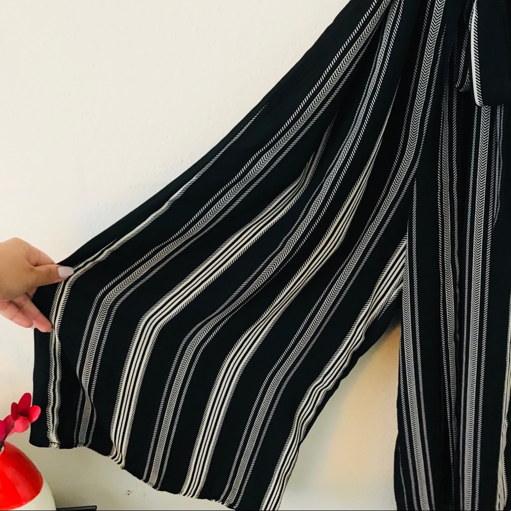 3/4 Length, Wide Leg Jump Suit